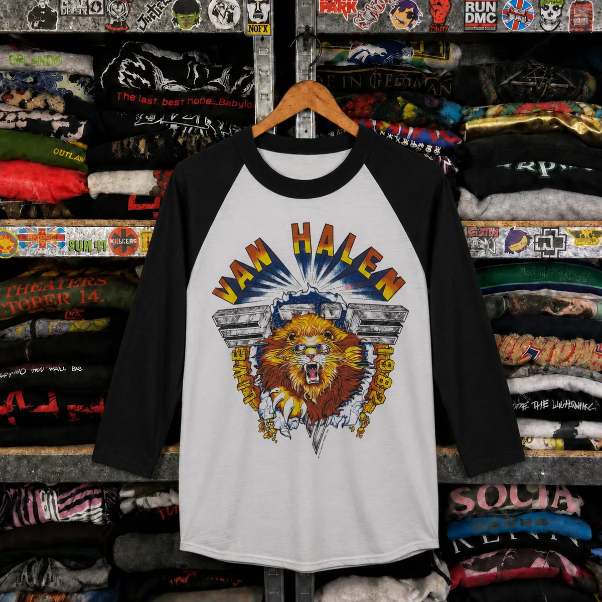 Vintage Van Halen Raglan T-Shirt