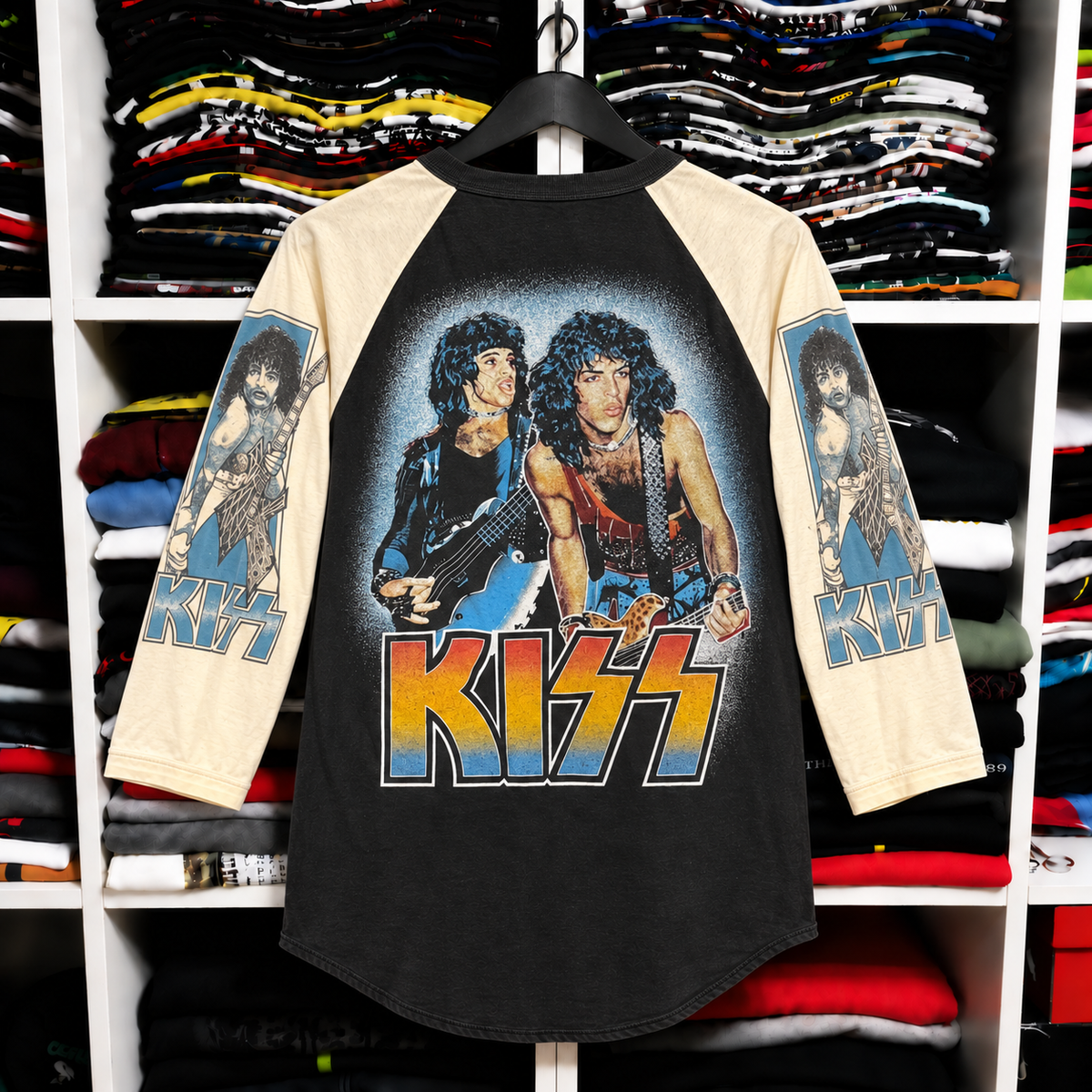 KISS Animalize raglan back graphic