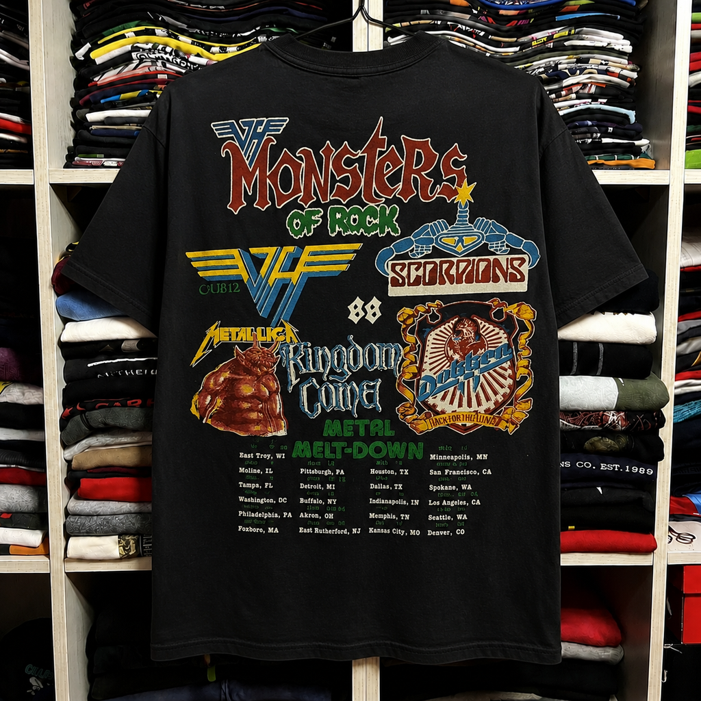 Monsters of Rock T-Shirt Collection
