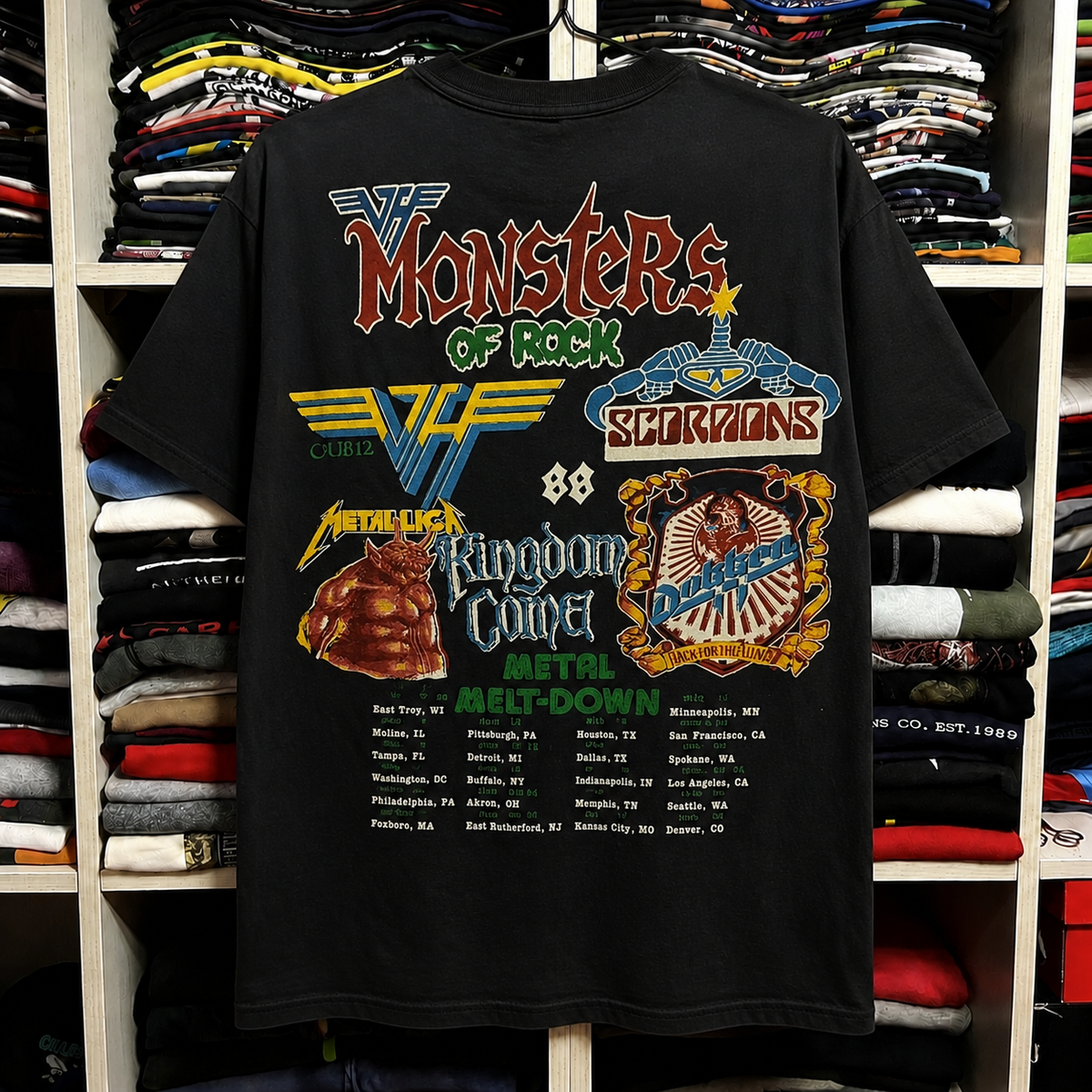 Monsters of Rock T-Shirt Collection