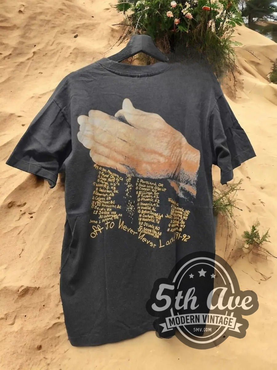 Distressed Metallica 'Enter Sandman' Tour – Vintage Band T-Shirt