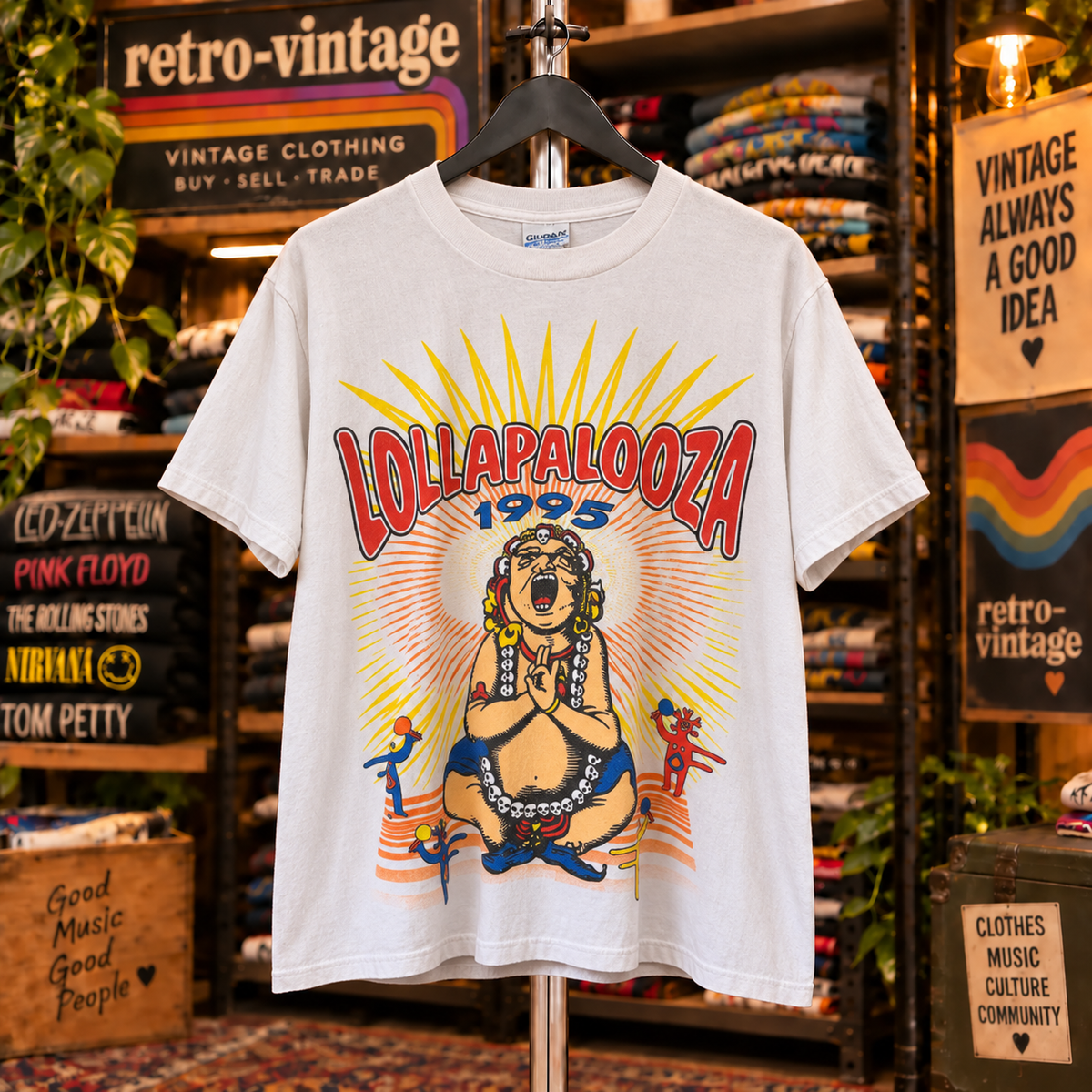 Vintage Lollapalooza Festival T-Shirt