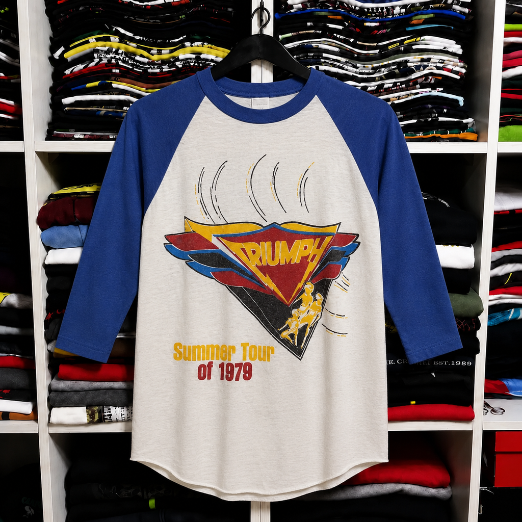 Triumph band raglan t-shirt
