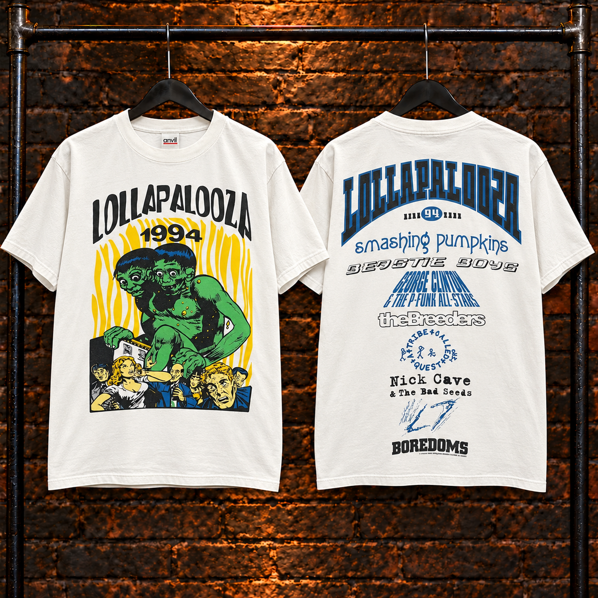 Vintage Lollapalooza Tour T-Shirt