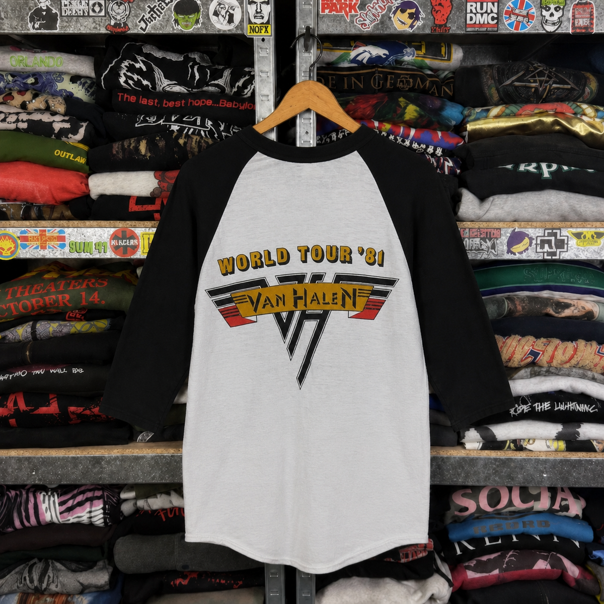 Vintage Van Halen Raglan T-Shirt