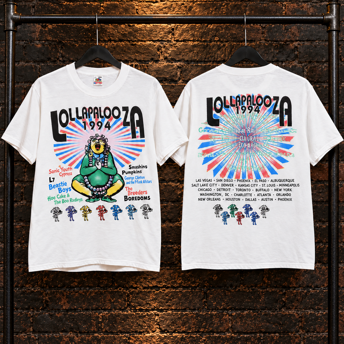 Vintage Lollapalooza Tour T-Shirt