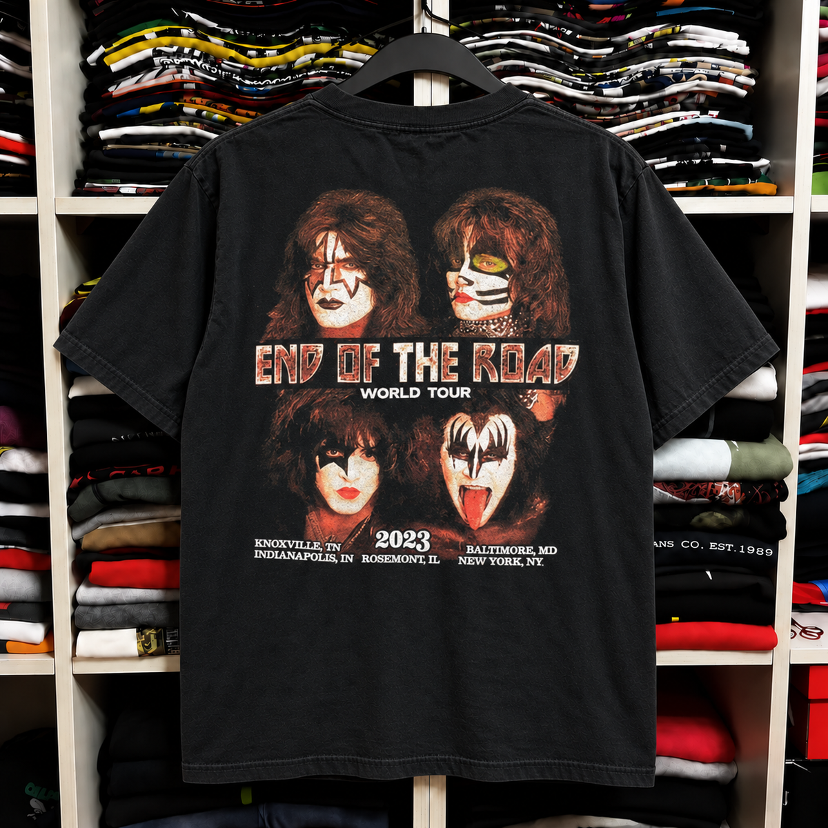 Vintage KISS Band Concert T-Shirt
