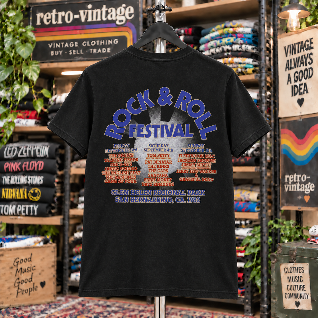 1982 Us Festival Concert T-Shirt