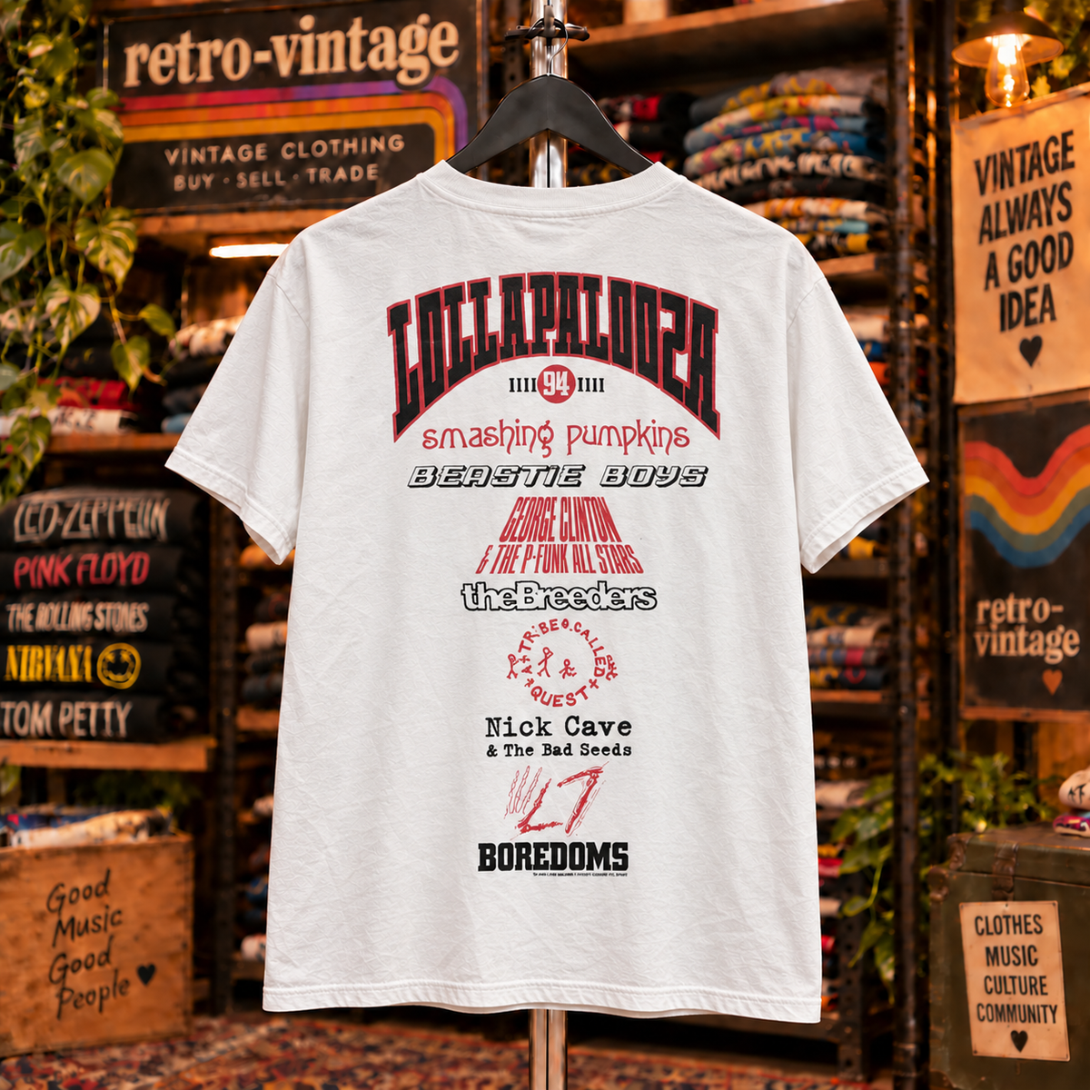 Vintage Lollapalooza Festival T-Shirt