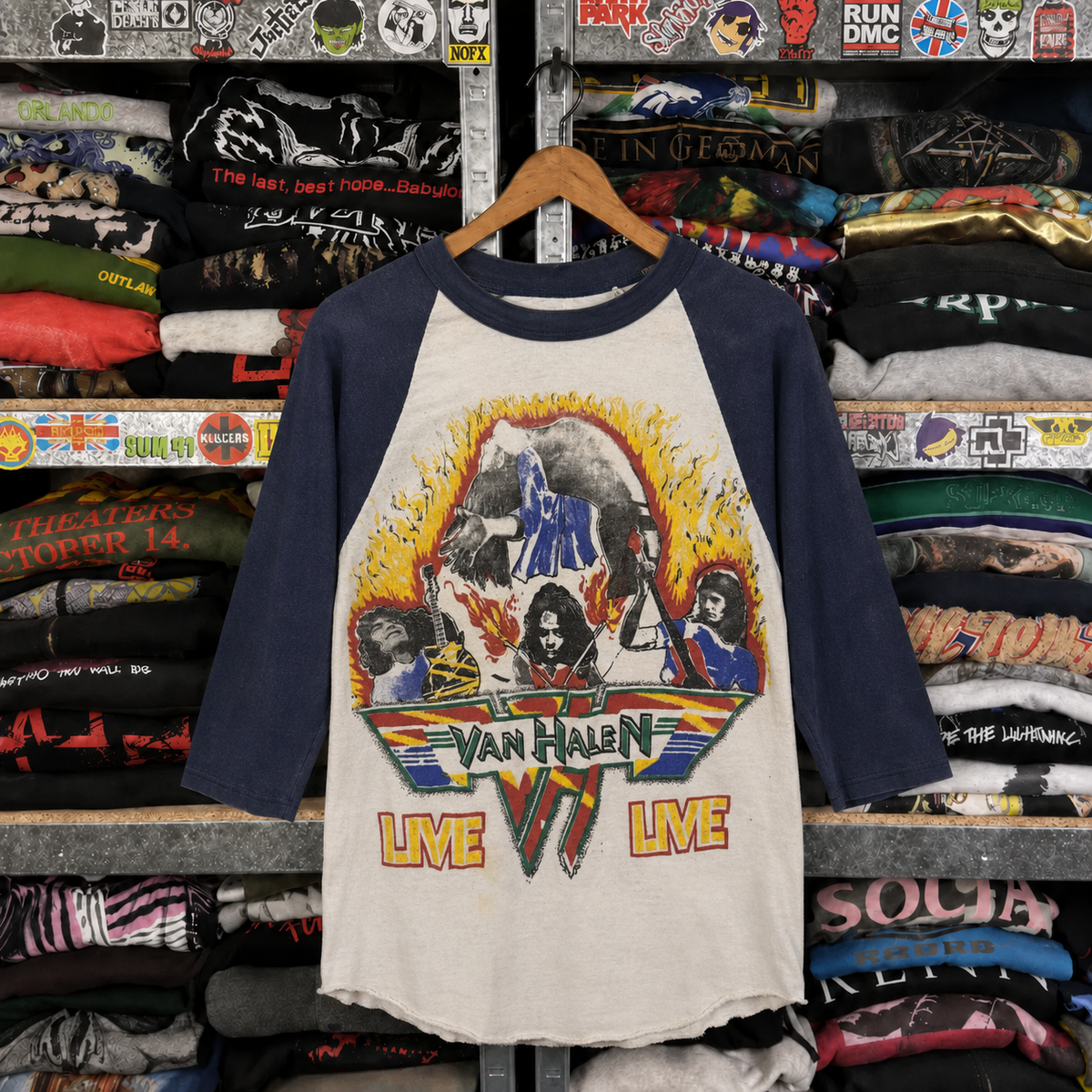 Vintage Van Halen Raglan T-Shirt