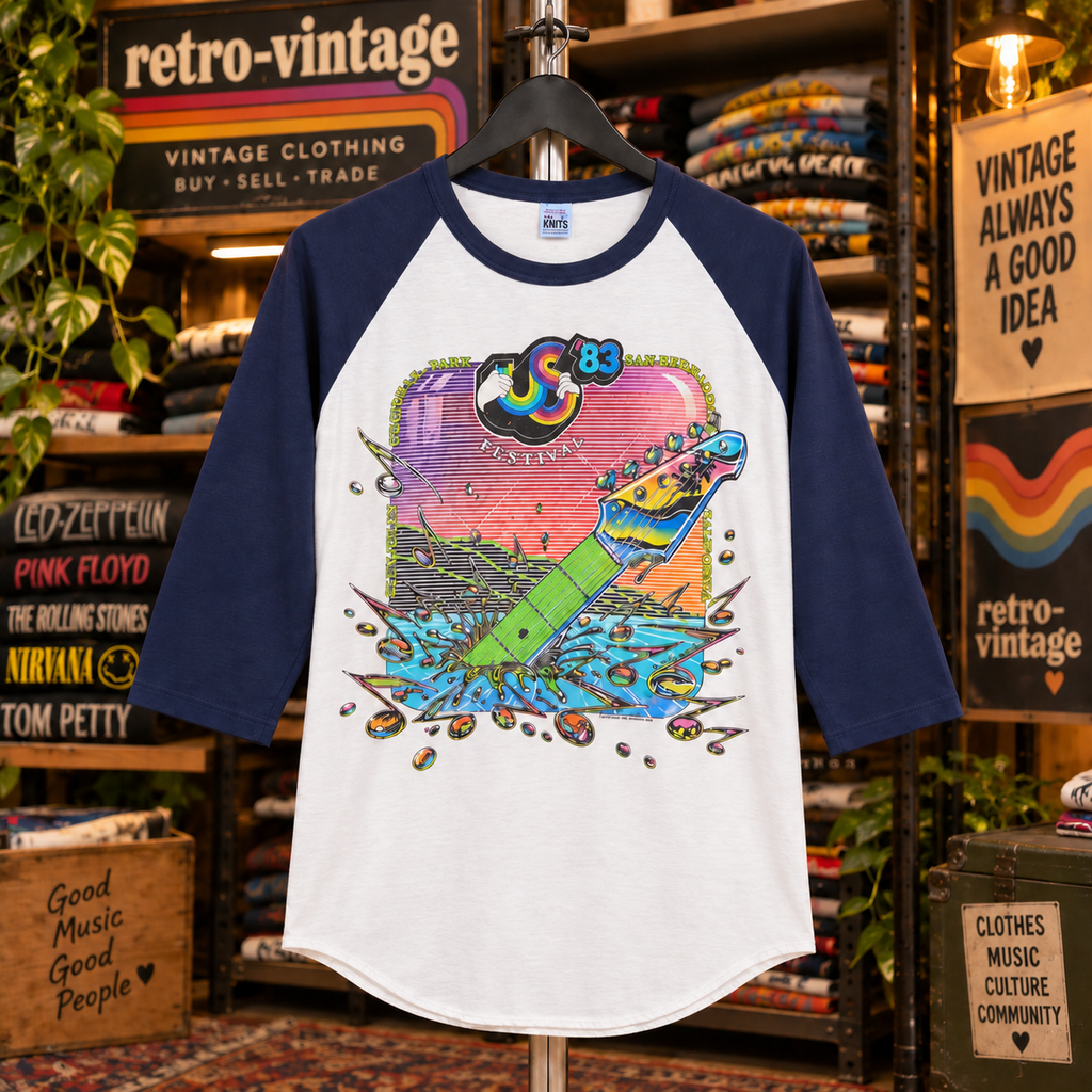 1983 Us Festival Concert Shirt