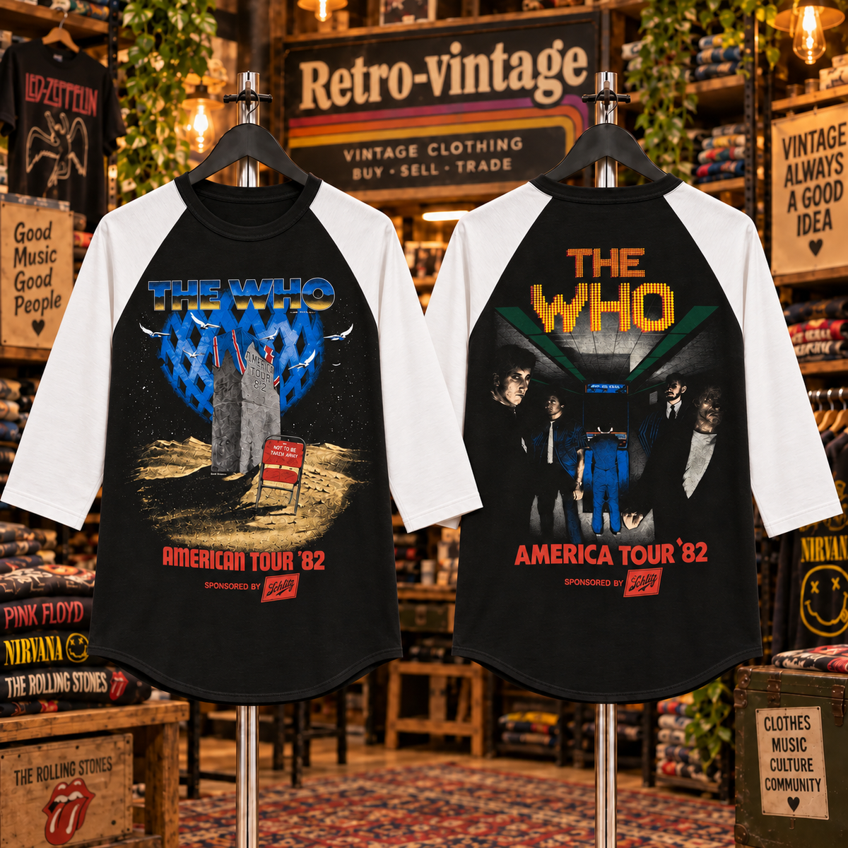 The Who Tour Jersey Shirt