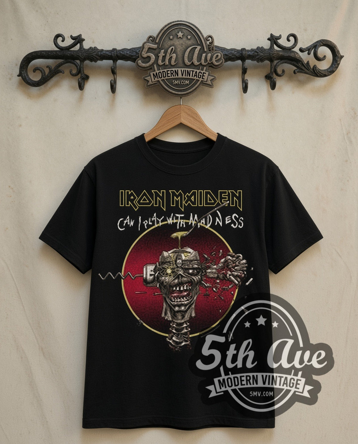 Iron Maiden – Can I Play with Madness Eddie – Vintage Band T-Shirt