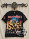 Iron Maiden – Eddie Fire Hellscape All Over Print – Vintage Band T-Shirt