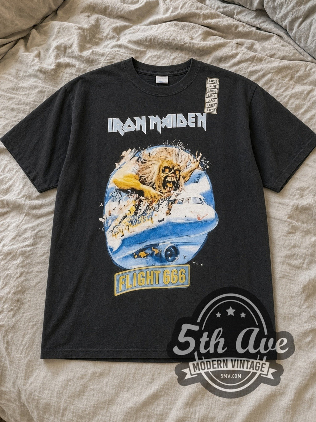 Iron Maiden – Flight 666 – Vintage Band T-Shirt