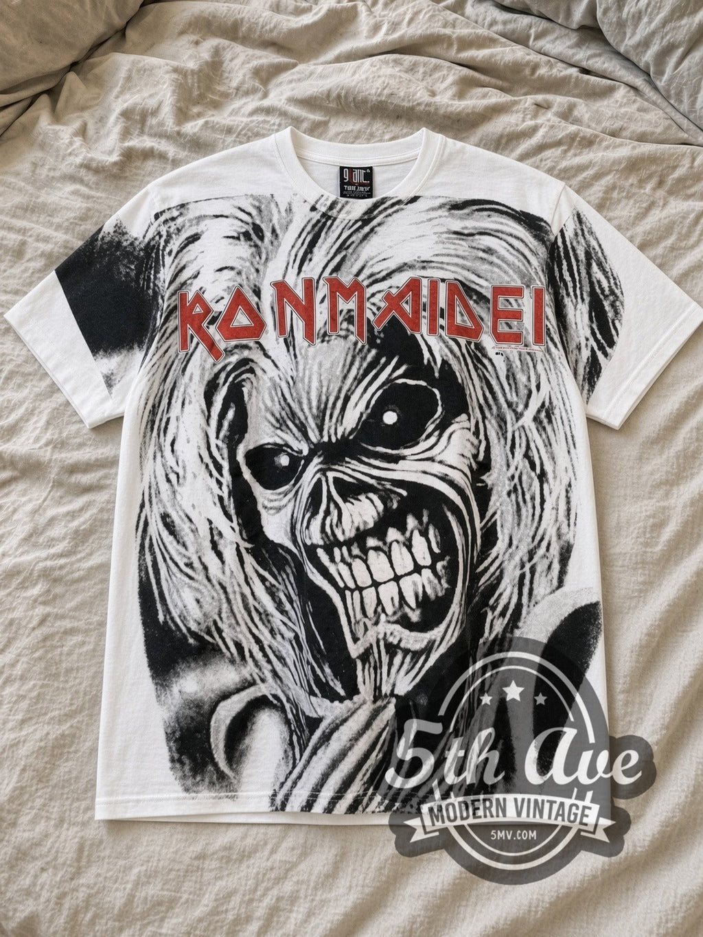 Iron Maiden – Killers – All Over Print – Vintage Band T-Shirt