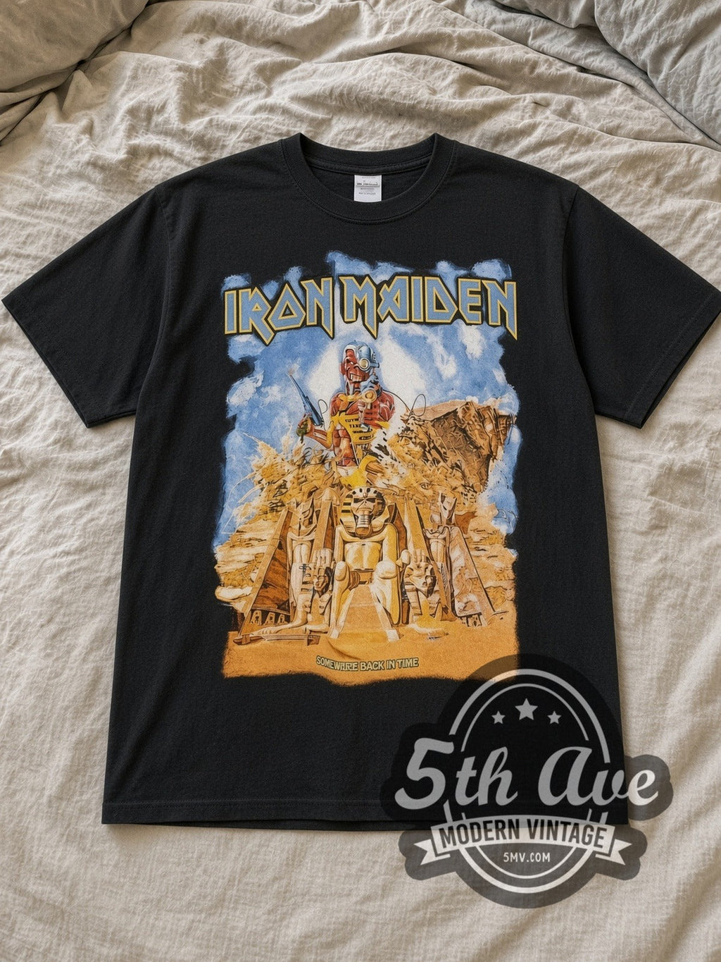 Iron Maiden – Somewhere Back in Time – Vintage Band T-Shirt