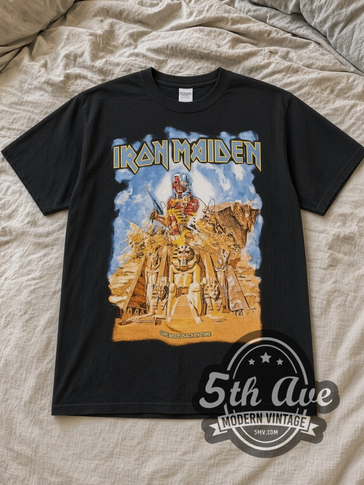 Iron Maiden – Somewhere Back in Time – Vintage Band T-Shirt