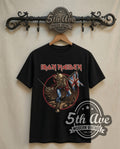 Iron Maiden – The Trooper Eddie with Union Jack – Vintage Band T-Shirt