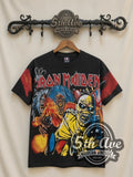 Iron Maiden – Trooper Eddie All Over Print – Vintage Band T-Shirt
