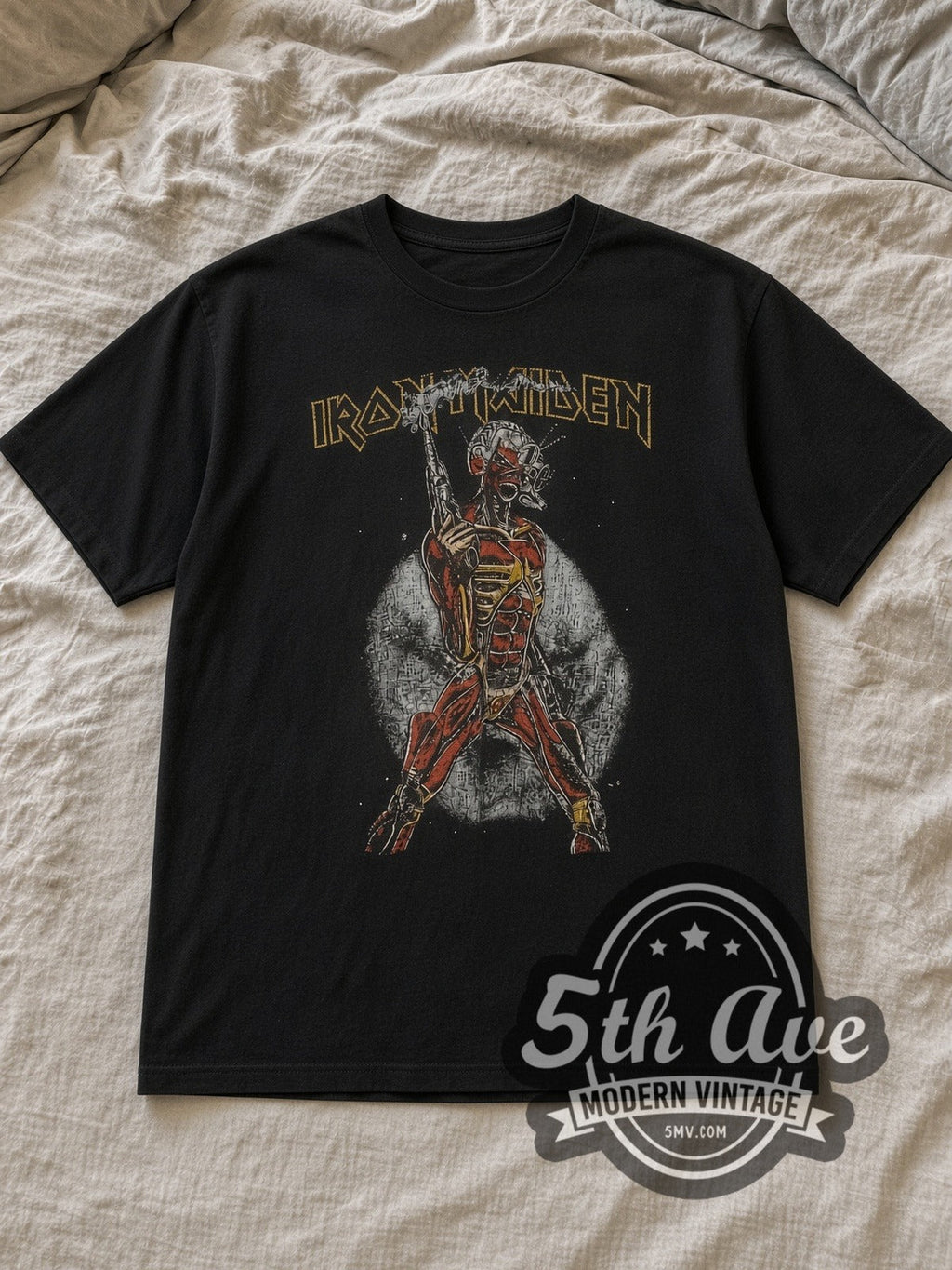 Iron Maiden – Somewhere in Time Cyborg Eddie – Vintage Band T-Shirt