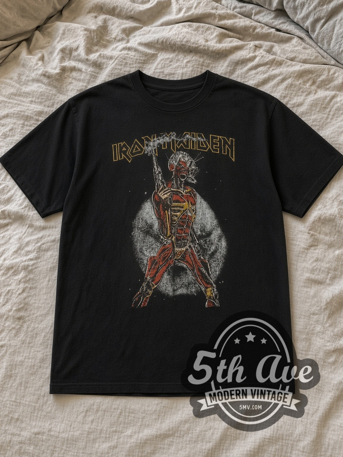 Iron Maiden – Somewhere in Time Cyborg Eddie – Vintage Band T-Shirt