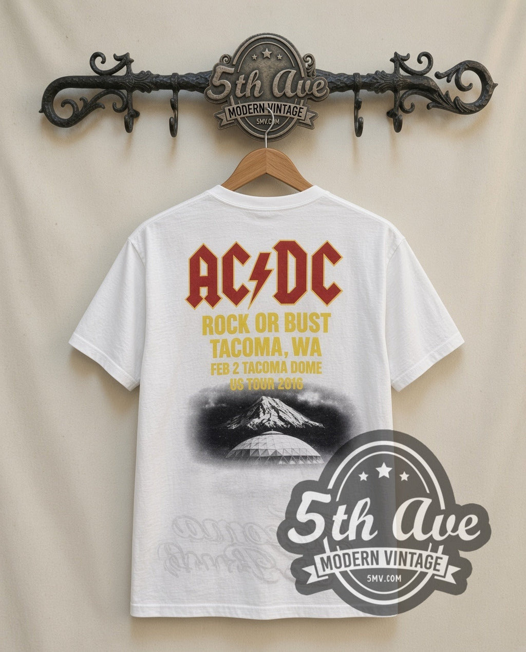 AC/DC – Tacoma or Bust – Vintage Band T-Shirt