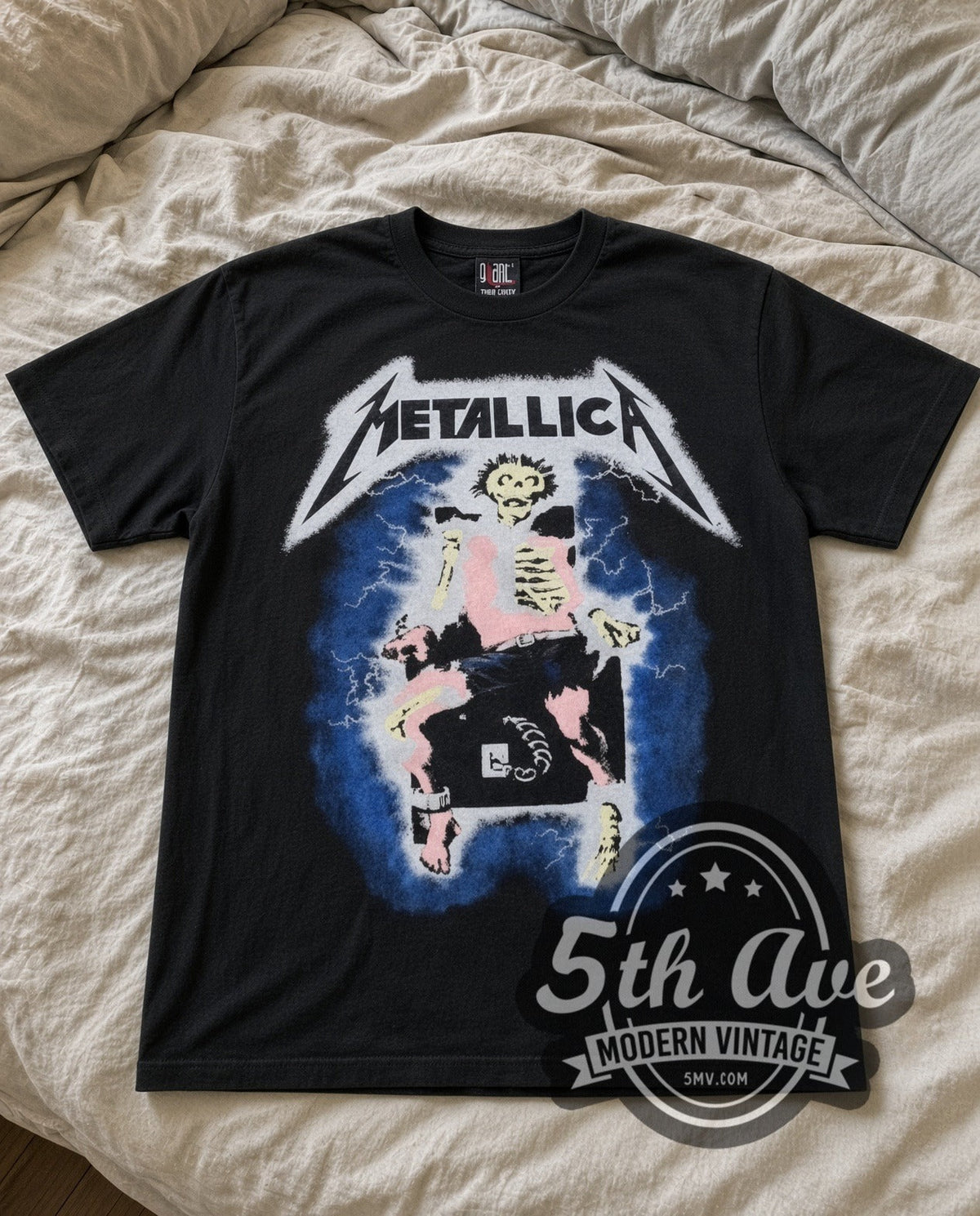 Metallica – Lightning – Vintage Band T-Shirt