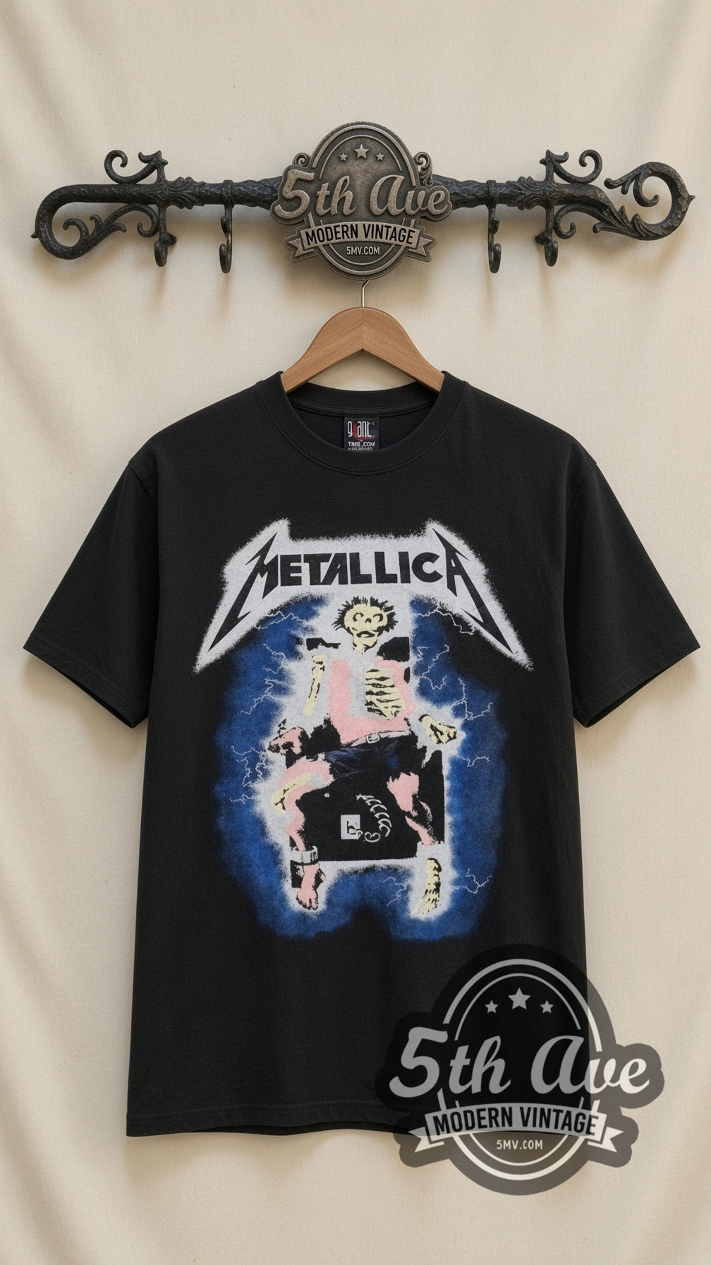 Metallica – Lightning – Vintage Band T-Shirt