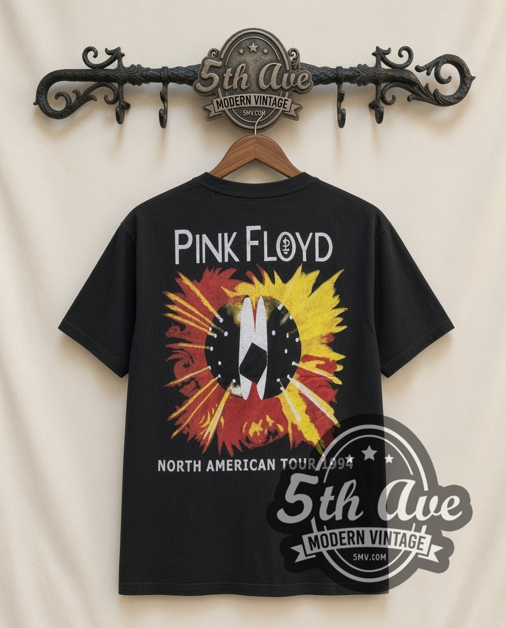 Pink Floyd – Sun (Black) – Vintage Band T-Shirt