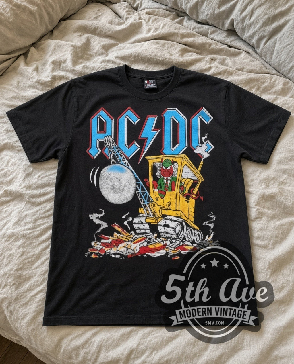 AC/DC – Cannon (Black) – Vintage Band T-Shirt