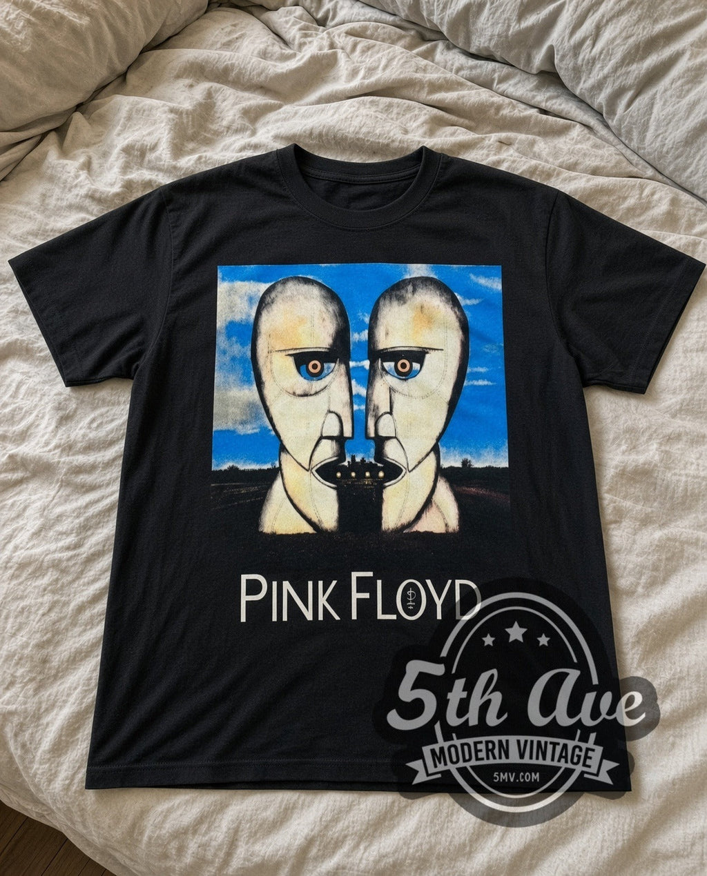 Pink Floyd – Division Bell (Black) – Vintage Band T-Shirt