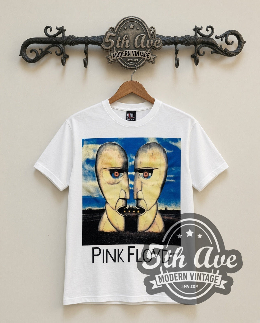 Pink Floyd – Division Bell (White) – Vintage Band T-Shirt
