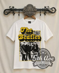 The Beatles – Cartoon Band (White) – Vintage Band T-Shirt