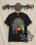 The Beatles – Sgt Peppers (Black) – Vintage Band T-Shirt