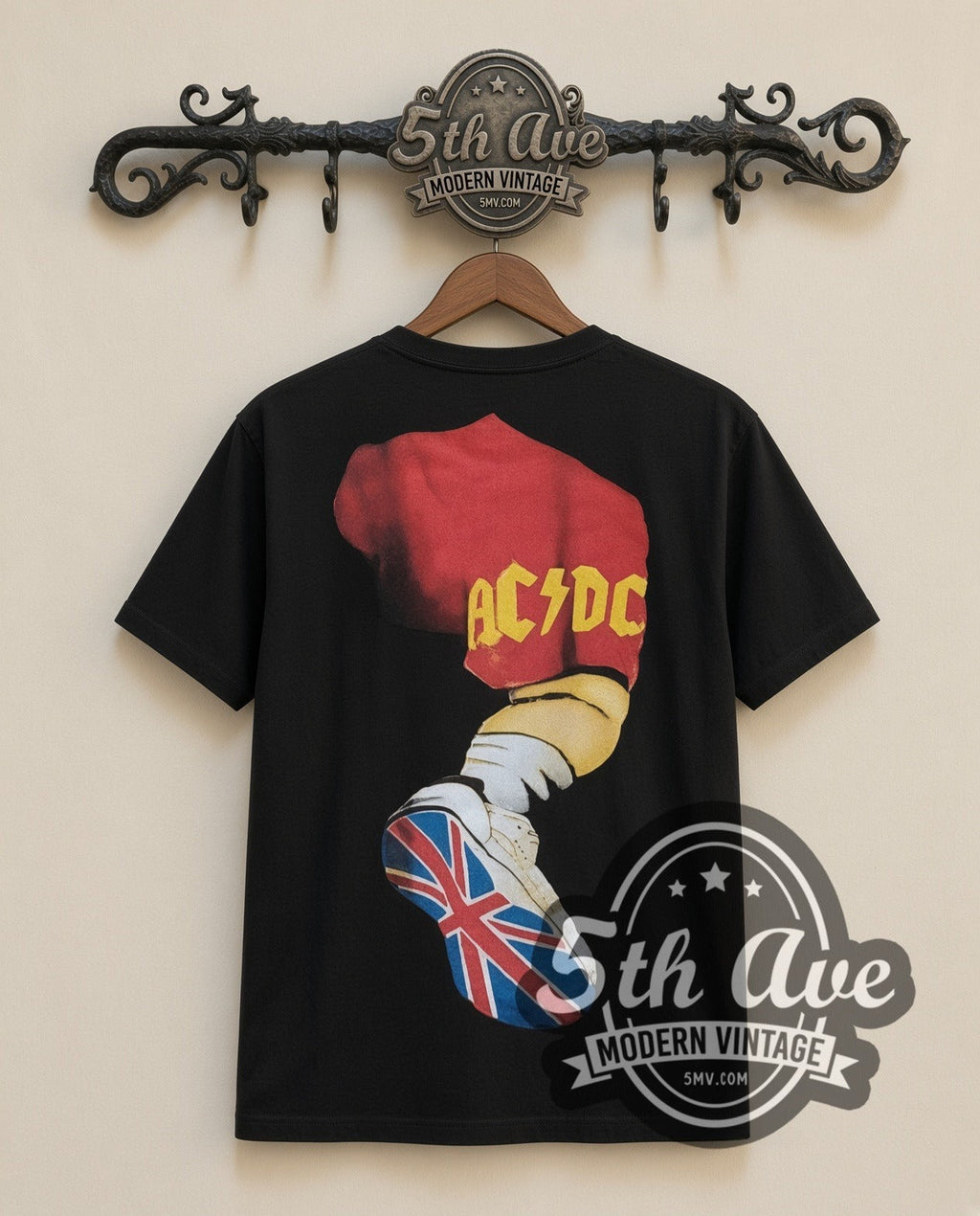 AC/DC – Angus Suit (Black) – Vintage Band T-Shirt