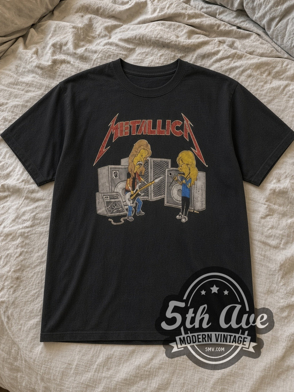 Metallica – Beavis and Butt-Head – Vintage Band T-Shirt