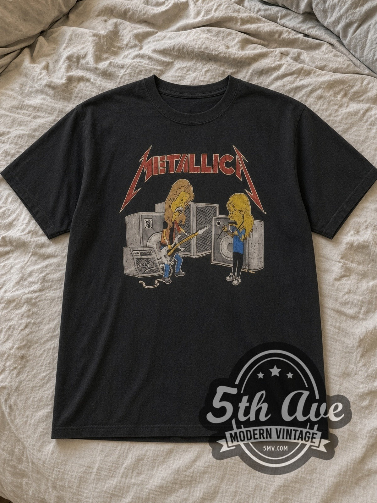 Metallica – Beavis and Butt-Head – Vintage Band T-Shirt