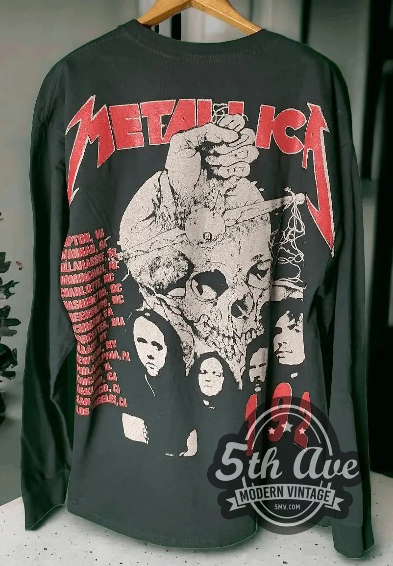 Metallica – 1992 Concert Tour – Vintage Band T-Shirt