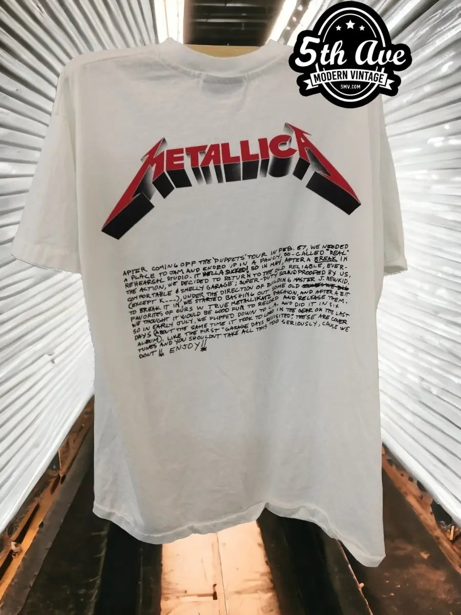 Metallica – Crash Course in Brain Surgery – Vintage Band T-Shirt