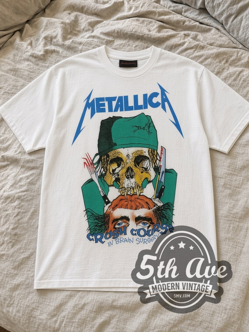 Metallica – Crash Course in Brain Surgery – Vintage Band T-Shirt