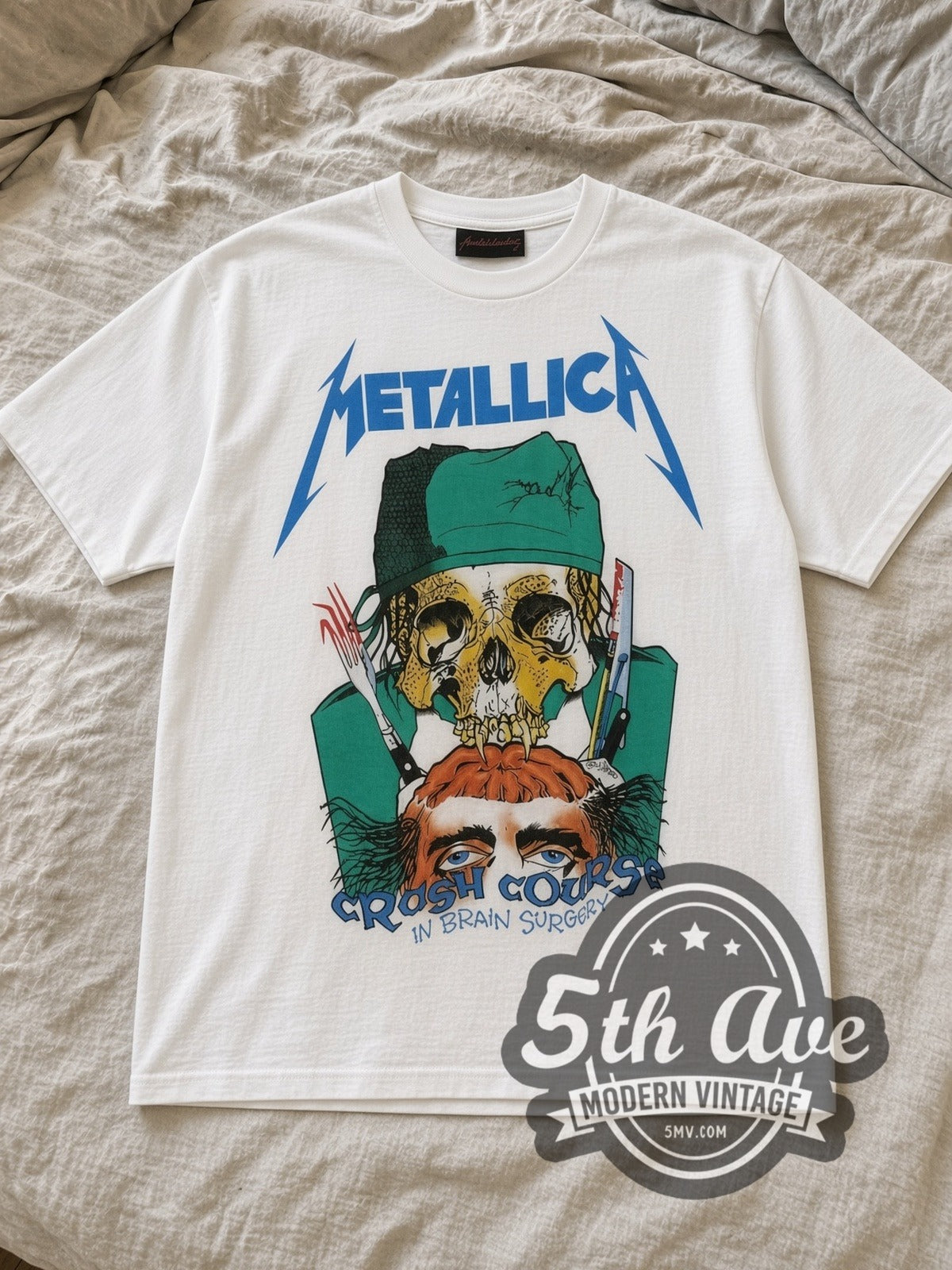 Metallica – Crash Course in Brain Surgery – Vintage Band T-Shirt