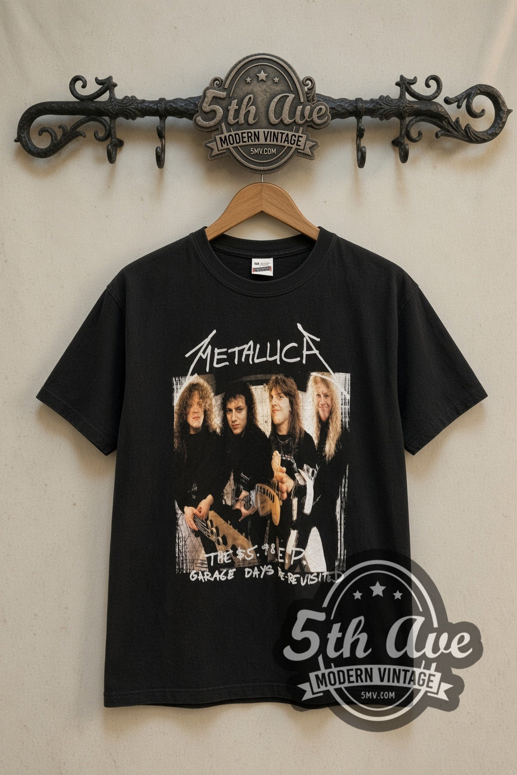 Metallica – Garage Days Re-Revisited (Black) – Vintage Band T-Shirt