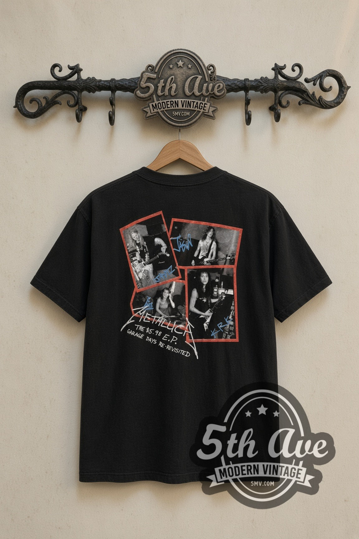 Metallica – Garage Days Re-Revisited (Black) – Vintage Band T-Shirt