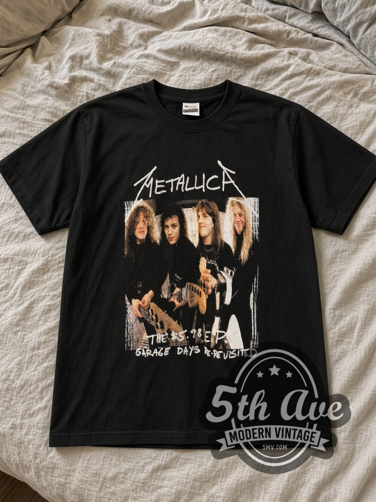 Metallica – Garage Days Re-Revisited (Black) – Vintage Band T-Shirt
