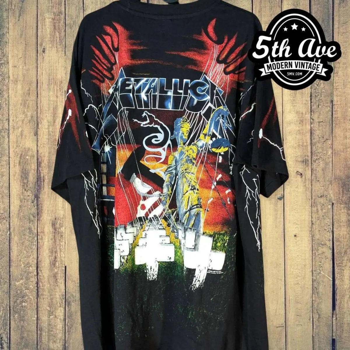 Metallica – Master of Puppets – Vintage Band T-Shirt