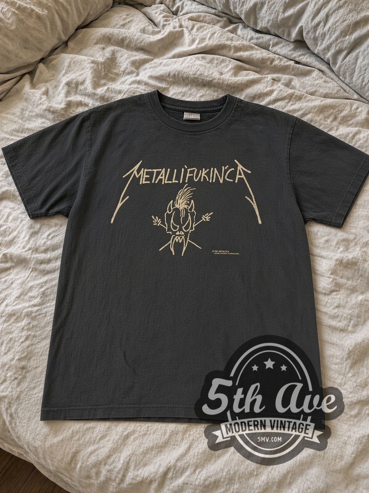 Metallica – Metallifukinca Scary Guy – Vintage Band T-Shirt