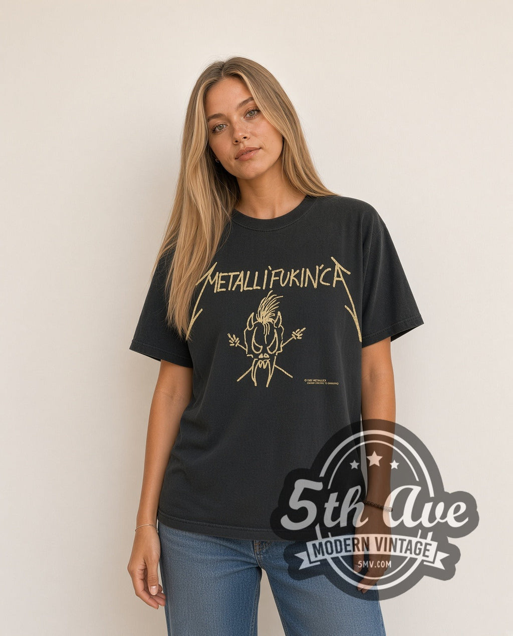 Metallica – Metallifukinca Scary Guy – Vintage Band T-Shirt