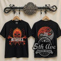 Metallica – Rebel Flaming Skull – Vintage Band T-Shirt