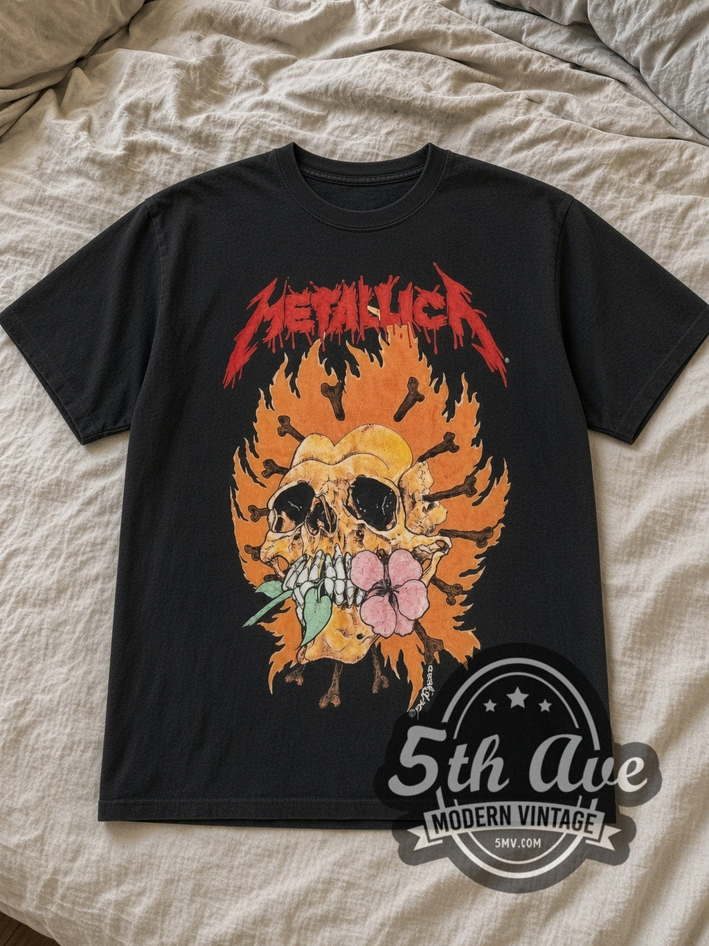 Metallica – Pushead Artwork – Vintage Band T-Shirt